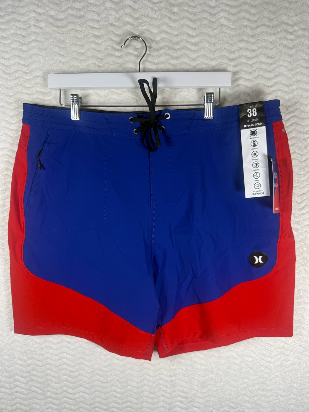 Hurley Phantom+ Blockade Paddle Series Hybrid 18" Boardshorts. Collab Kai Lenny